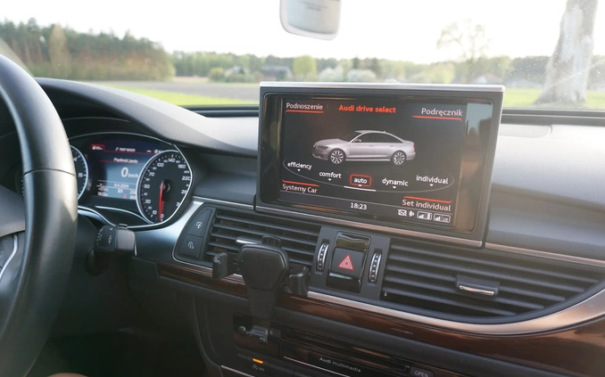 Audi A6 cena 103900 przebieg: 83895, rok produkcji 2017 z Kołaczyce małe 191
